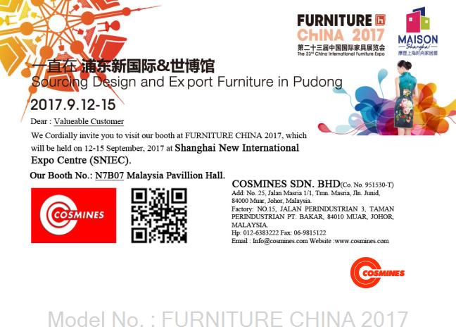 FURNITURE CHINA 2017